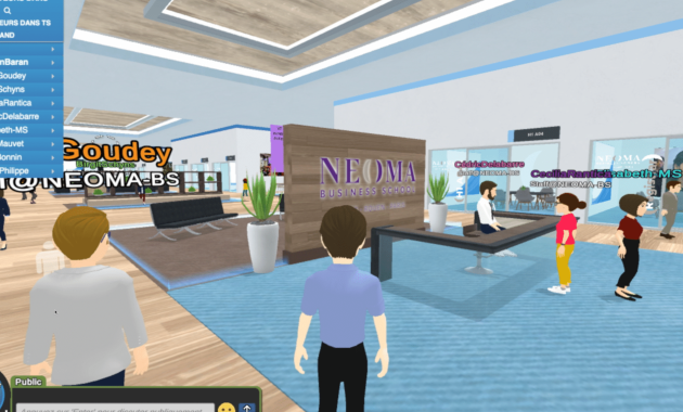 Virtual campus at NEOMA Business School