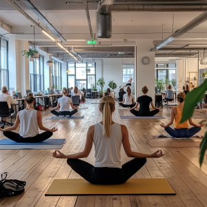 Yoga Classes? On-Site Childcare? Firms Just Outside the Fortune 500 Work Hard to Attract Talent.